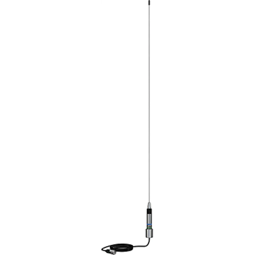 5250 – SHAKESPEARE VHF Radio Antenna, For Use With VHF Marine Radio Monopole 3 Feet Length 3dB Gain Ratchet Mount Whi...